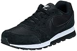 Nike WMNS MD Runner 2, Baskets Femme, Noir (Black/Black-White 001), 37.5 EU