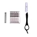 Shears Direct Razor With Box Of Blades And Rubber Handle, Feather, 3.5 Ounce RS.2894.00