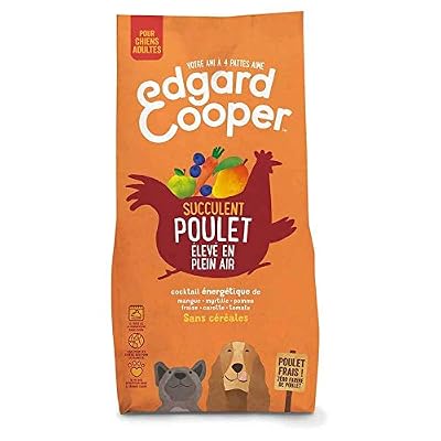 Edgard & Cooper Croquettes au Poulet pour Chien 7Kg