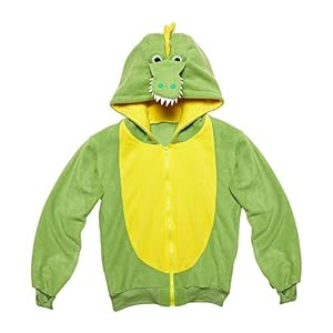 WIDMANN 07028 ? Adultos Disfraz cocodrilo, Sudadera con Capucha, Verde, tamaño S/M