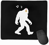 Casque Bigfoot Gaming Tapis de souris Tapis de base en caoutchouc antidérapant pour ordinateurs de bureau Ordinateurs portables