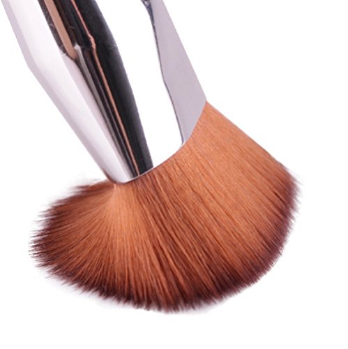 UCANBE Rainbow + Brush: Highlighter Blusher Eyeshadow Makeup Palette Iluminador Maquiagem Shimmer Highlighter for Fac+High Quality Professional Natural Blending Flat Contour Blush Brush Face Foundation Makeup Brush Comestic Facial by Ucanbe - 7