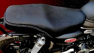 Sahara Seats Highness CB 350 Cushion Seat Cover (Black)