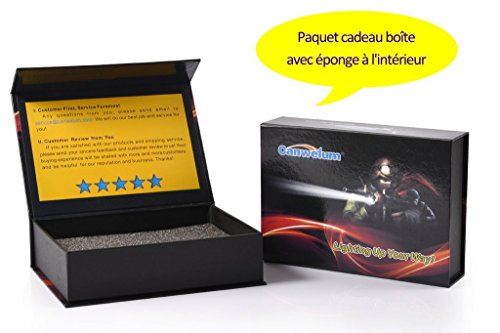 Canwelum Helle Leistungsstarke und Aufladbare Cree LED-Taschenlampe, Wetterfeste Zoom LED Taschenlampe (Ein Komplett-Set mit 18650 Akku Geschützt und Euro Ladegerät – CE Zertifiziert) - 7