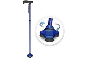 HurryCane - The All-Terrain Cane; Freedom Edition - Trailblazer Blue by HurryCane