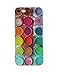Price comparison product image Onix Store Watercolour Pattern Paint Palette Flexible Silicone Case for Iphone 7/8, Protective Back Case, Unique Design
