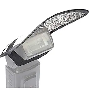 VTS Mini Flash Diffuser Reflector for Camera Flash Bounce Card (Silver/White)