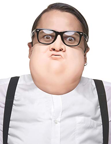 Semi máscara cara gorda