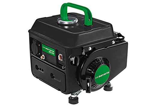 Bavaria 4152520 Generador de corriente a gasolina, 350 W, Negro