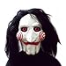 Produktbild Film Säge Kettensäge Massaker Jigsaw Puppet Masken Latex Gruselig Halloween Geschenk Vollmaske Scary Prop Unisex Party Cosplay Lieferungen