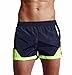 Produktbild ZEZKT-Herren Badehose schwimmen Bademode Boxer Slip Trunk Herren Badehosen Shorts Kinder Tasche Niedrige Rise Kurze Hosen Sexy Unterwäsche Schwimmhose Boardshorts Wassersport (M, Marine)