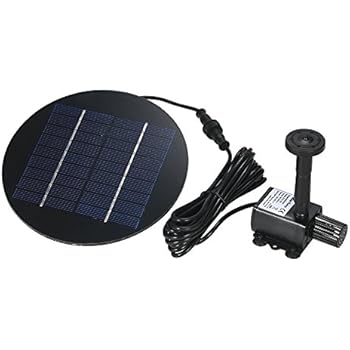 amazon solar powered pond pumps