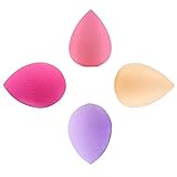 Hosaire Beauty Blender Mode Wassertropfenform Makeup Schwamm Puff Schönheits Flawless Foundation Sponge Beautyblender Puff Verfassungs,4 pcs Zufällige Farbe - 8