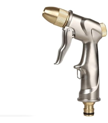 LINZI Pistolet Pulvérisateur D'Eau En Mousse Multifonction 8 Modes - Arrosage Voiture Jardin Avec Distributeur Savon