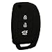 ECS Certified silicone key cover fit for: Suzuki Vitara Brezza / Baleno / S Cross / Ciaz / Swift smart key (Black) RS.222.00