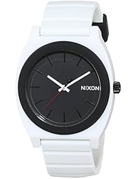 Nixon hombre-reloj time Teller P SW de asalto Cuarzo analógico blanco plástico A119SW2243 -00