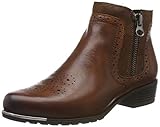 Flexible Laufsohle CAPRICE Damen Kelli Stiefeletten, Braun (Brandy Comb 321), 38 EU