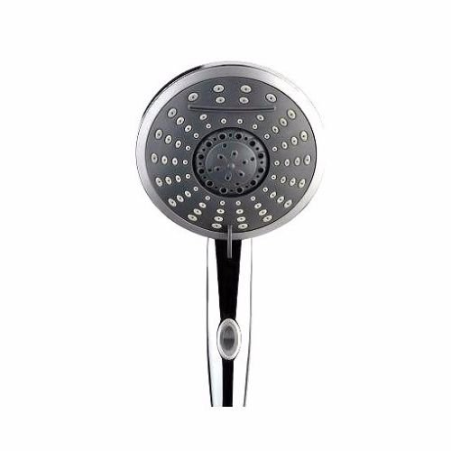 Niagara Duschkopf Handbrause "Wasserfall" Multifunktion Schwall Brause Chrom/schwarz