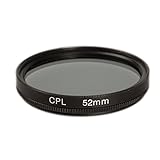  Ares Foto® Filtro polarizador 52mm para Nikon AF-S DX NIKKOR 18-55 mm 1:3,5-5,6G VR II