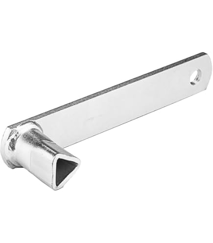 KDUH Schakelkastsleutel, universele sleutel, 2 stuks, driehoekssleutel