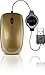 Produktbild Speedlink Minnit 3-Tasten-Maus (einfach zu verstauen, für unterwegs, einziehbares Kabel, für Rechts- und Linkshänder, 1000dpi, USB) gold