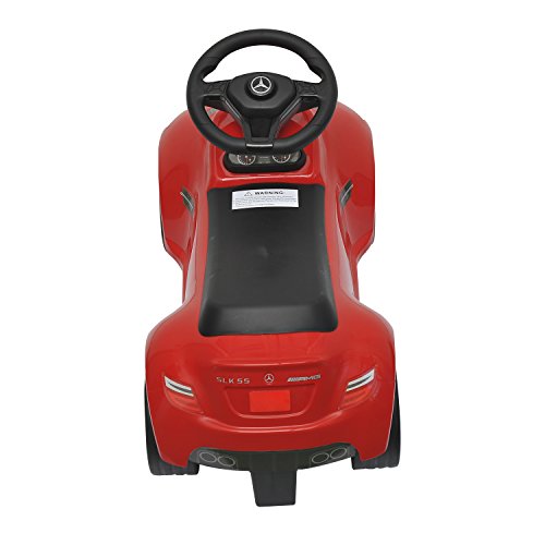 HOMCOM Mercedes SLK 55 AMG Baby Kids Push Along Car Toddler Ride On Toy (Red) reviews HOMCOM Mercedes SLK 55 AMG Baby Kids Push Along Car Toddler Ride On Toy (Red)