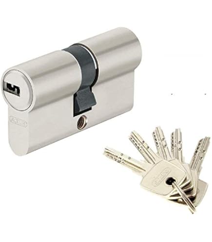 Verrou à Double Entrée 45mm Avec 3 Clés Iseo (City 26) Variure Variée