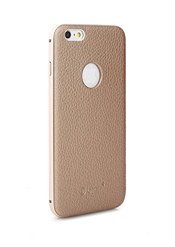 Original Binli ECHT Leder iPhone 6 / 6s Schutzhülle 2 in 1 Bumper mit Sichfenster Hülle Hard Cover Flip Back Case Tasche – von OKCS in Braun - 3