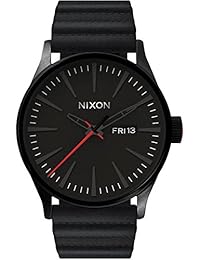 Reloj Nixon Star Wars Sentry Leather A105SW2444 Hombre Negro Piel Calendario