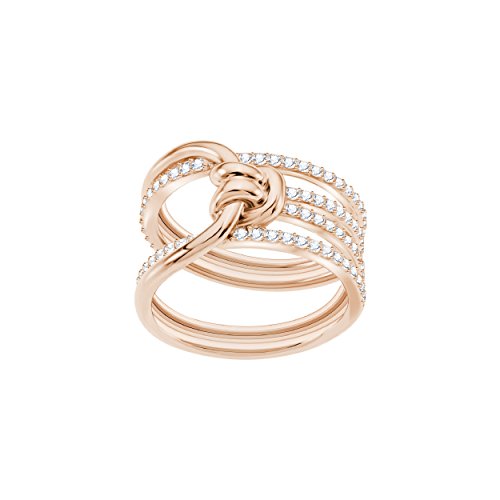 Swarovski Bague Lifelong Wide, blanc, pl...