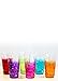 Produktbild Farbige Dubbegläser - "Dubbeglas Bunt Dreiviertel" 6 farbige Schoppengläser - 0,5 Liter