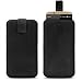 Produktbild ROYALZ Cover für ZTE Axon 7 Ledertasche Hülle Case Schutz Tasche Leder Handyhülle Schutzhülle Vintage-Leder schwarz