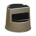 Rubbermaid Commercial Products Step Stool, Supports 300lbs, 16"x16"x13", Beige