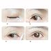 150 pcs EyelidsFiber Strip Natural Beautify Eyes Transparent Makeup Clear Eyelid Stripe Big eyes Invisible Double Fold Eyelid Sticker Double Eyelid Tape Tools Professional Waterproof Magic Eyes Stickers Makeup Tools (150PCS)