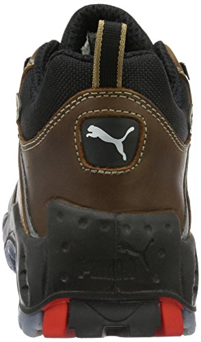 Puma Safety Shoes Condor Low S3 SRC, Puma 640541-204 Unisex-Erwachsene Espadrille Halbschuhe, Braun (braun/schwarz 204), EU 42 - 2