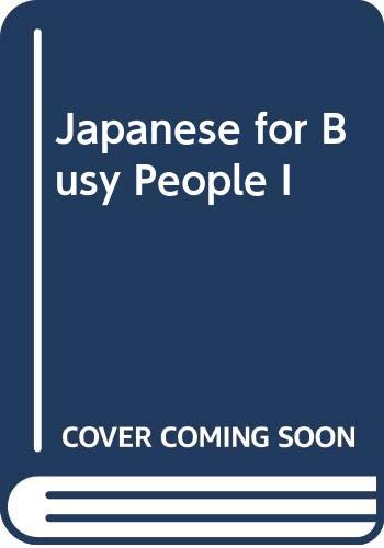 Japanese for Busy People I livre