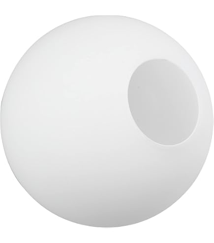 Globe pour luminaire opaline blanc - Décoration Globe pour luminaire opaline blanc - Décoration