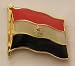 Produktbild Ägypten Pin Anstecker Flagge Fahne Nationalflagge Flaggenpin Badge Button Flaggen Clip Anstecknadel