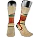Produktbild HiExotic Strümpfe Breathable Knee High Leg Warmer Seafood Sushi Prawn Wasabi Japanese Exotic Psychedelic Print Compression High Tube Thigh Boot Stockings Women Girl