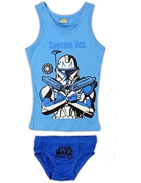 Star Wars Captain Rex Jungen Unterwäsche Set mit Hemd und Slip