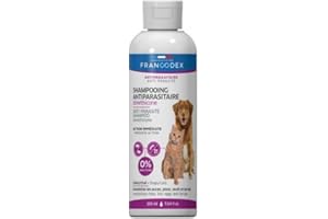 francodex-200ml Shampooing Antiparasitaire Diméthicone pour Chiens et Chats-FR-172466