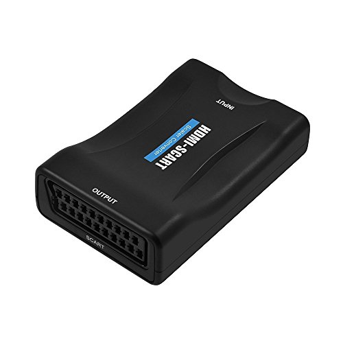 InVaFoCo HDMI auf SCART Konverter / HDMI SCART Wandler, Composite Video HD Stereo Audio for SKY Blu Ray DVD APPLE TV PS3 - 3