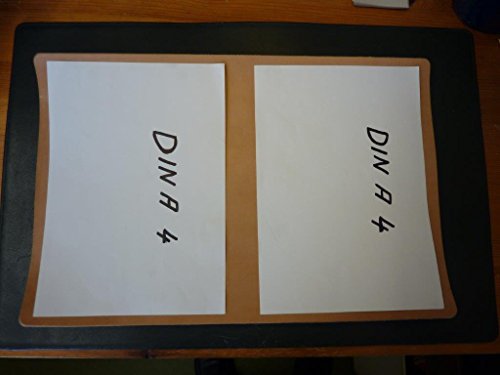 Lederstück „natur“, Rindleder,> A3 ca. 48,8 x 32,0 cm, pflanzlich gegerbt, ca. 2,5 mm (> A 3) - 5