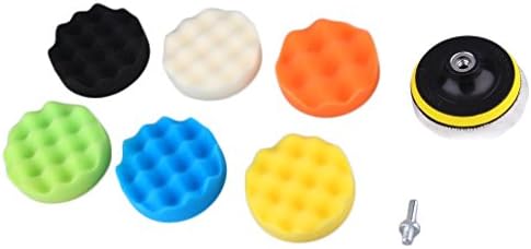 Car Polisher Sponge Set 8 Pcs Waxing Buffing Pad Polishing Mop Tool Kit