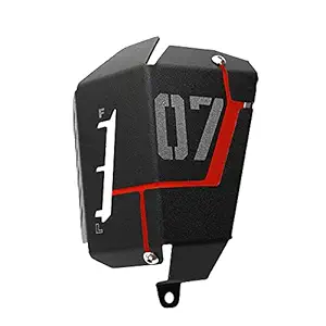 MT07 FZ07 Coolant Recovery Tank Shielding Cover for MT-07 FZ-07 2014-2019(Red)-POOWE