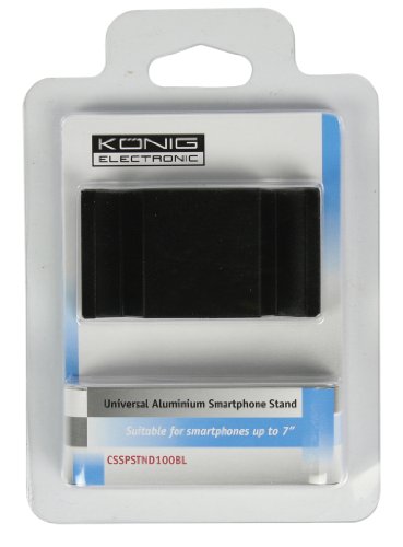 König Universal Aluminium Smartphone Ständer schwarz - 5