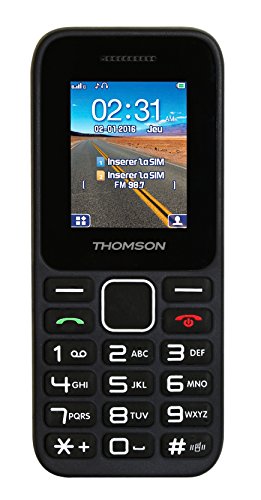 THOMSON T-Link 11 M VIL Libre Pantalla de 1 77 128x160 2G SIM Dual Bluetooth bater a 600mAh Negro THOMSON T-Link 11 M VIL Libre Pantalla de 1 77 128x160 2G SIM Dual Bluetooth bater a 600mAh Negro