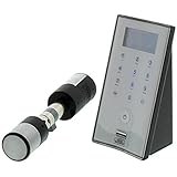 Burg-Wächter TSE SET 5022 Cerradura Electrónica Inalámbrica con Escáner de Huella, Blanco