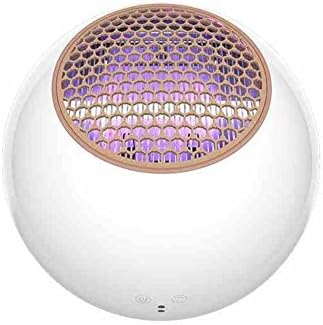 WXHNFHL Mosquito Traps Electronic Mosquito killer Electric Shock Mosquito Lamp Indoor 365nm Light Control Interleaved High-voltage Grid Honeycomb Grille Remote Control Wall Hanging White Flame Retardant