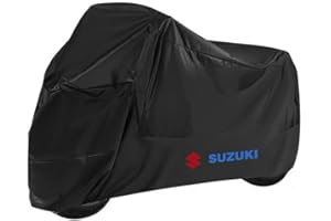 KIPPOT Teli per Moto, per Suzuki AN200 AN250 AN400 AN650 Burgman AN 125 250 400 650 Protezione Solare Antipioggia Coprimoto Ispessito Antipolvere Esterno Portatile e Leggero,C